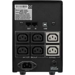 Источник бесперебойного питания Powercom Imperial IMP-1025AP 615Вт 1025ВА черный