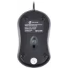 Мышь Оклик 115S черный/красный оптическая 1200dpi USB для ноутбука 3but (711637)
