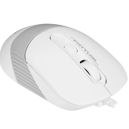 Клавиатура + мышь A4Tech Fstyler F1010 клав:белый/серый мышь:белый/серый USB Multimedia (F1010 WHITE)