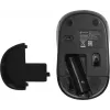 Мышь Оклик 665MW черный/красный оптическая 1600dpi беспров. USB для ноутбука 3but (1025135)