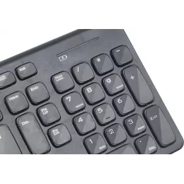 Клавиатура + мышь Оклик 220M клав:черный мышь:черный USB беспроводная slim Multimedia (1062000)