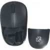 Клавиатура + мышь Оклик 220M клав:черный мышь:черный USB беспроводная slim Multimedia (1062000)