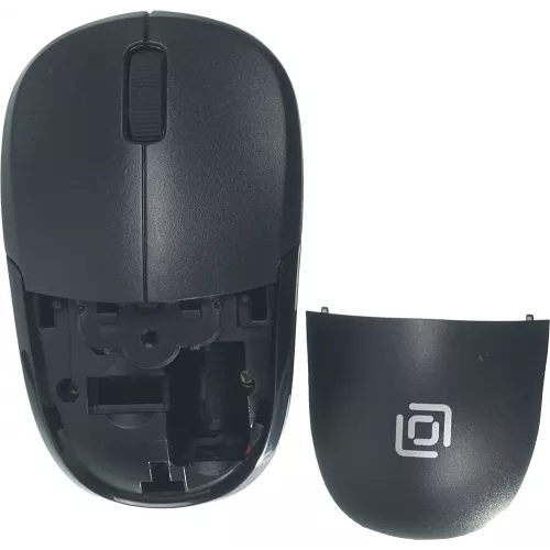 Клавиатура + мышь Оклик 220M клав:черный мышь:черный USB беспроводная slim Multimedia (1062000)