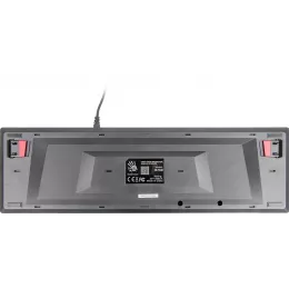 Клавиатура A4Tech B760 механическая серый USB Multimedia for gamer LED (B760 GREY (BLACK SWITCH)) кабель 1.8м