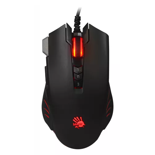 Мышь A4Tech Bloody V9M черный оптическая 6200dpi USB 9but