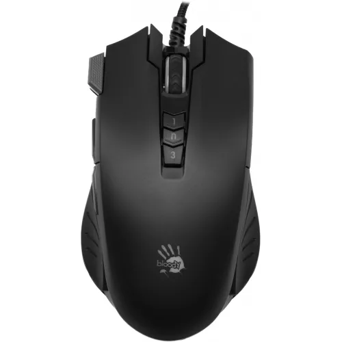 Мышь A4Tech Bloody V9M черный оптическая 6200dpi USB 9but