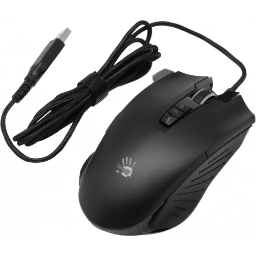 Мышь A4Tech Bloody V9M черный оптическая 6200dpi USB 9but