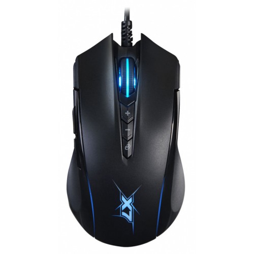 Мышь A4Tech X89 черный оптическая 2400dpi USB 8but (X89 (BLACK))