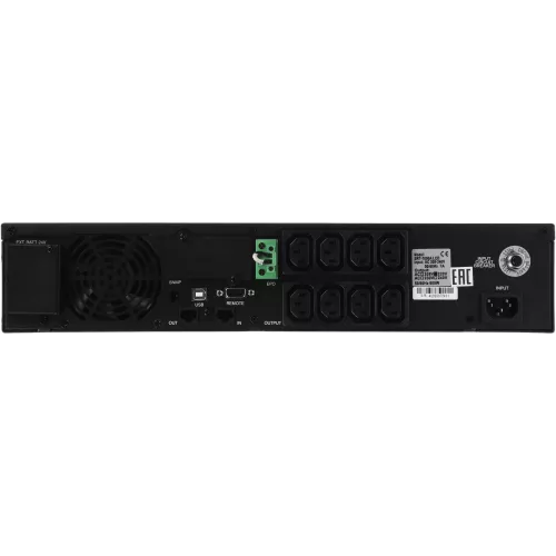 Источник бесперебойного питания Powercom Smart King RT SRT-1000A LCD 900Вт 1000ВА черный