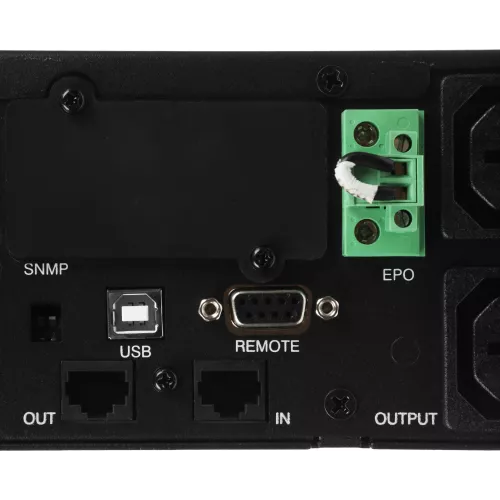 Источник бесперебойного питания Powercom Smart King RT SRT-1000A LCD 900Вт 1000ВА черный