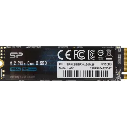 Накопитель SSD Silicon Power PCIe 3.0 x4 512GB SP512GBP34A60M28 M-Series M.2 2280