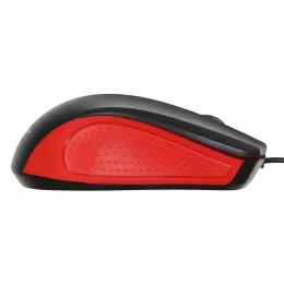 Мышь Acer OMW012 черный/красный оптическая 1200dpi USB 3but (ZL.MCEEE.003)
