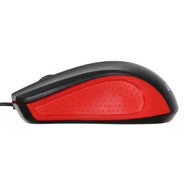 Мышь Acer OMW012 черный/красный оптическая 1200dpi USB 3but (ZL.MCEEE.003)