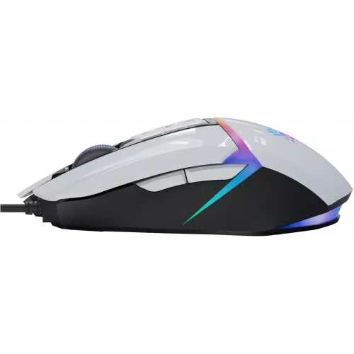 Мышь A4Tech Bloody W60 Max белый оптическая 10000dpi USB 10but (W60 MAX (PANDA WHITE))