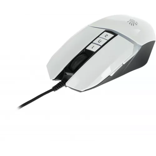 Мышь A4Tech Bloody W60 Max белый оптическая 10000dpi USB 10but (W60 MAX (PANDA WHITE))