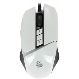 Мышь A4Tech Bloody W60 Max белый оптическая 10000dpi USB 10but (W60 MAX (PANDA WHITE))