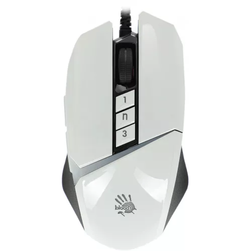 Мышь A4Tech Bloody W60 Max белый оптическая 10000dpi USB 10but (W60 MAX (PANDA WHITE))