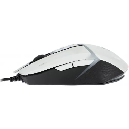 Мышь A4Tech Bloody W60 Max белый оптическая 10000dpi USB 10but (W60 MAX (PANDA WHITE))