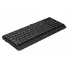 Клавиатура A4Tech FK15 черный USB (FK15 BLACK) кабель 1.5м