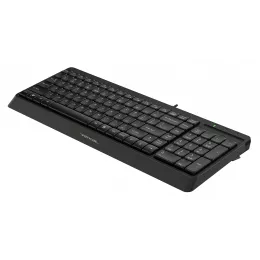 Клавиатура A4Tech FK15 черный USB (FK15 BLACK) кабель 1.5м
