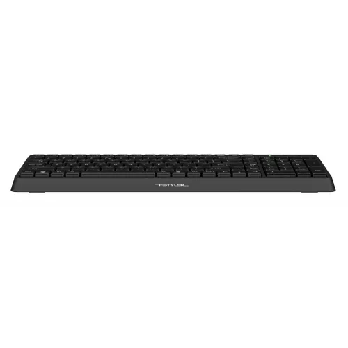 Клавиатура A4Tech FK15 черный USB (FK15 BLACK) кабель 1.5м