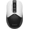 Мышь A4Tech Fstyler FG12 Panda белый/черный оптическая 1200dpi беспров. USB 3but