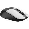 Мышь A4Tech Fstyler FG12 Panda белый/черный оптическая 1200dpi беспров. USB 3but