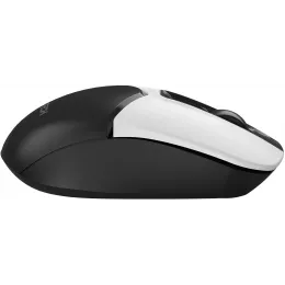 Мышь A4Tech Fstyler FG12 Panda белый/черный оптическая 1200dpi беспров. USB 3but