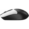 Мышь A4Tech Fstyler FG12 Panda белый/черный оптическая 1200dpi беспров. USB 3but