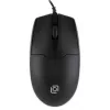 Мышь Оклик 147M черный оптическая 2000dpi USB 4but (1454525)