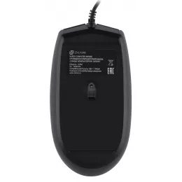 Мышь Оклик 147M черный оптическая 2000dpi USB 4but (1454525)