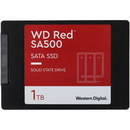 Накопитель SSD WD SATA-III 1TB WDS100T1R0A Red SA500 2.5"