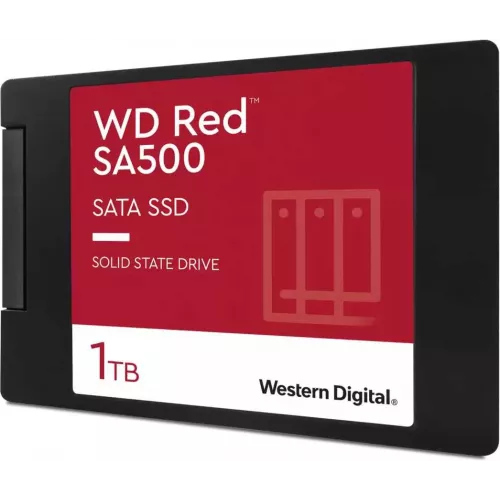 Накопитель SSD WD SATA-III 1TB WDS100T1R0A Red SA500 2.5"