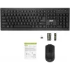 Клавиатура + мышь Acer OKR120 клав:черный мышь:черный USB беспроводная Multimedia (ZL.KBDEE.007)