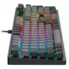 Клавиатура A4Tech B828N черный/серый USB for gamer LED (B828N (GREY+BLACK)) кабель 1.8м