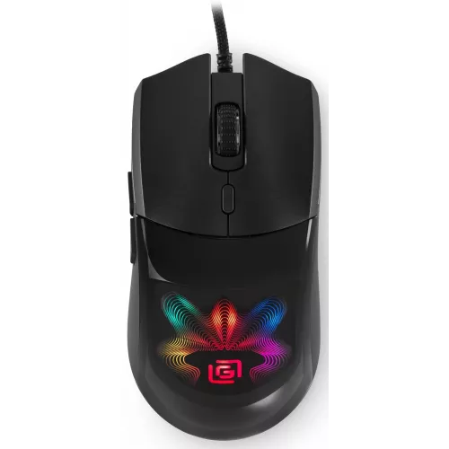 Мышь Оклик 714GM черный оптическая 7200dpi USB 6but (1620717)
