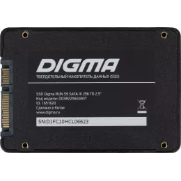 Накопитель SSD Digma SATA-III 256GB DGSR2256GS93T Run S9 2.5"