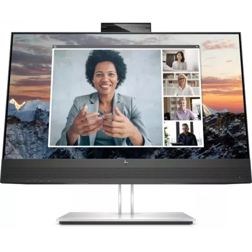 Монитор HP 23.8" E24m G4 Conferencing черный IPS 16:9 HDMI M/M Cam матовая HAS Piv 300cd 178гр/178гр 1920x1080 75Hz DP FHD 7.39кг