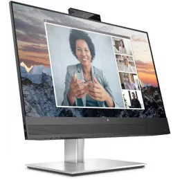 Монитор HP 23.8" E24m G4 Conferencing черный IPS 16:9 HDMI M/M Cam матовая HAS Piv 300cd 178гр/178гр 1920x1080 75Hz DP FHD 7.39кг