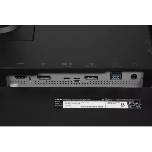 Монитор Asus 27" Business BE27ACSBK черный IPS LED 16:9 HDMI M/M Cam матовая HAS Piv 350cd 178гр/178гр 2560x1440 60Hz DP WQ USB 8.6кг