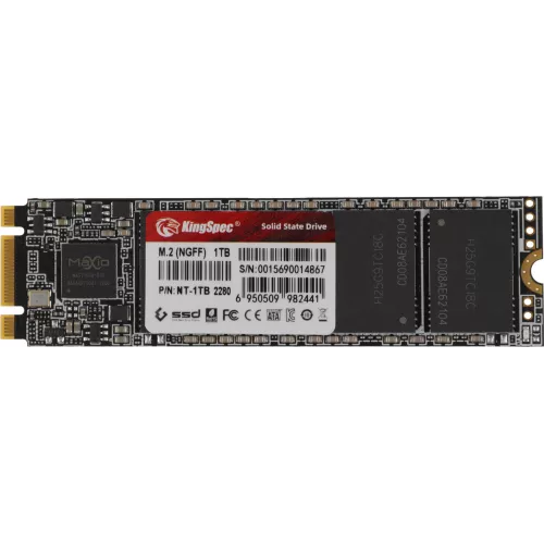 Накопитель SSD Kingspec SATA-III 1TB NT-1TB M.2 2280