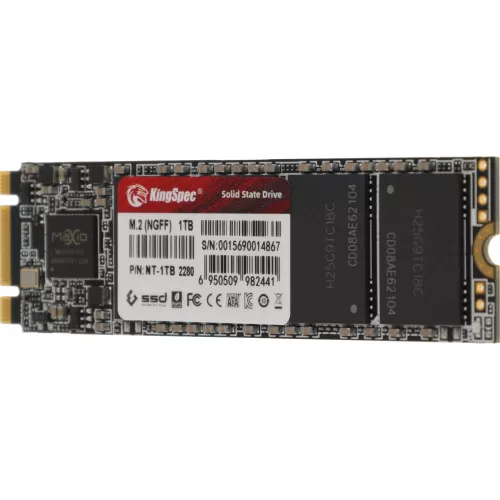 Накопитель SSD Kingspec SATA-III 1TB NT-1TB M.2 2280