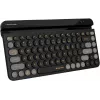 Клавиатура A4Tech FBK30 черный/серый USB беспроводная BT/Radio slim Multimedia (FBK30 BLACKCURRANT)