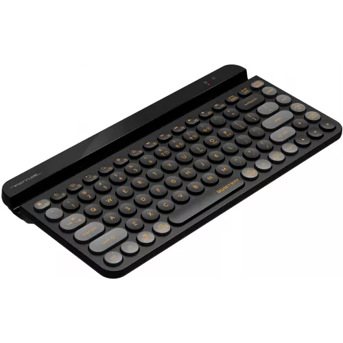 Клавиатура A4Tech FBK30 черный/серый USB беспроводная BT/Radio slim Multimedia (FBK30 BLACKCURRANT)