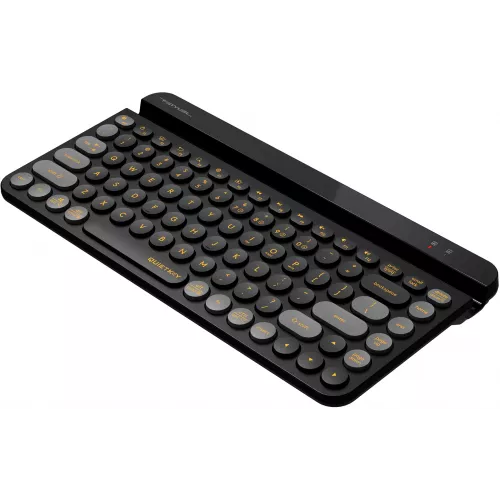 Клавиатура A4Tech FBK30 черный/серый USB беспроводная BT/Radio slim Multimedia (FBK30 BLACKCURRANT)