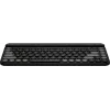 Клавиатура A4Tech FBK30 черный/серый USB беспроводная BT/Radio slim Multimedia (FBK30 BLACKCURRANT)