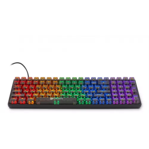 Клавиатура Оклик 915GK механическая черный USB for gamer (1790371) кабель 1.8м
