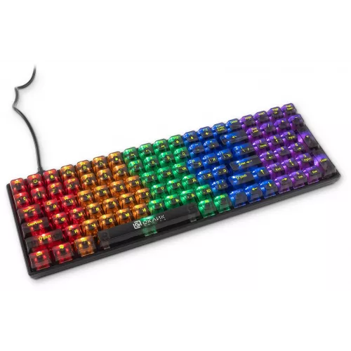 Клавиатура Оклик 915GK механическая черный USB for gamer (1790371) кабель 1.8м