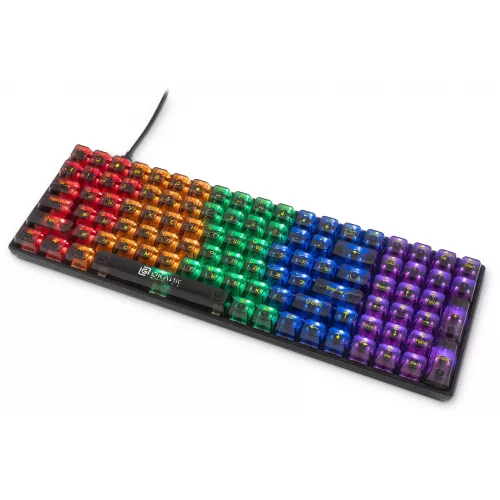 Клавиатура Оклик 915GK механическая черный USB for gamer (1790371) кабель 1.8м