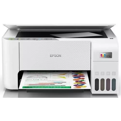 МФУ струйный Epson L3256 (C11CJ67411/421/504/524/516/519) A4 WiFi белый